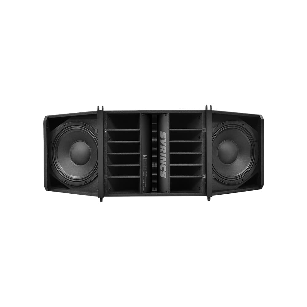 MJ1239-3-way dual 12 inch waterproof full frequency linear array speaker