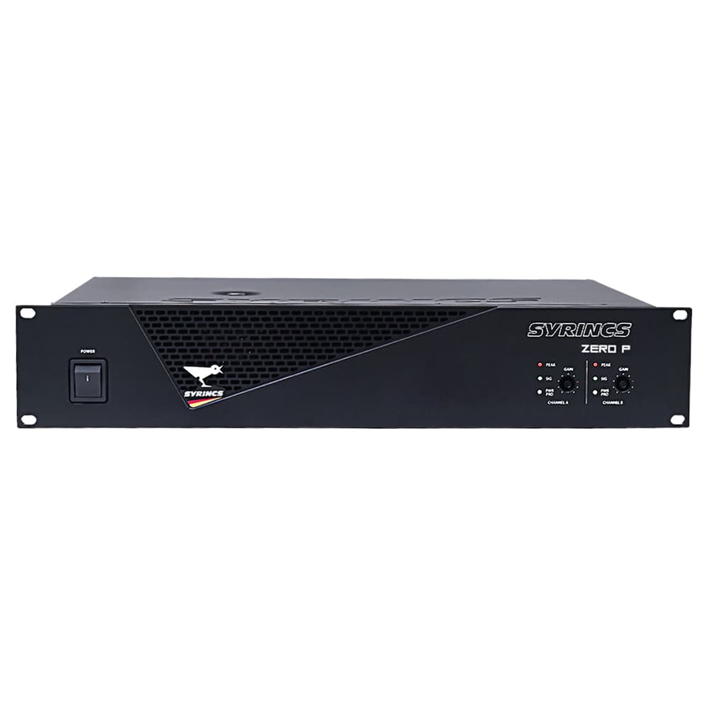ZERO P Two channel amplifier